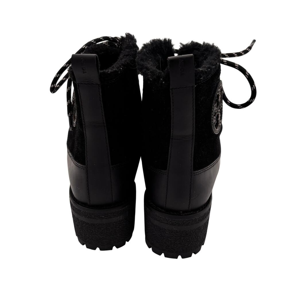 Tory Burch Women's Thea Lugg Suede Boots 9 M - Picture 7 of 8
